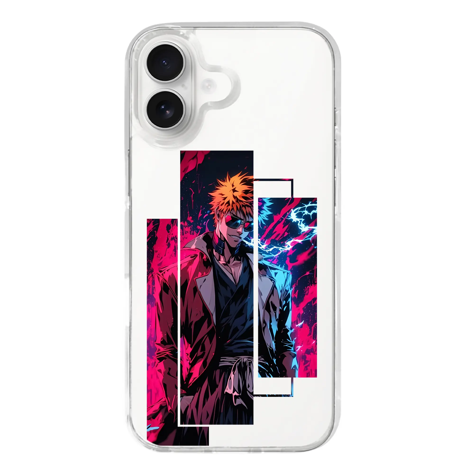 ブリーチ グッズ 黒崎 一護 - iPhone 17シリーズ 透明スマホケース – 薄型・耐衝撃・精密フィット保護カバー